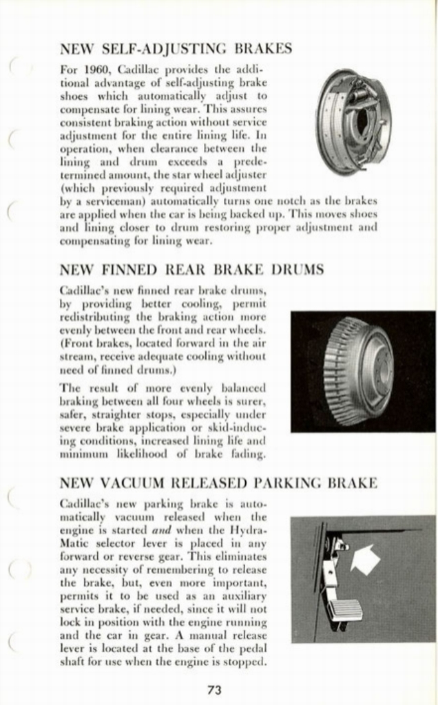1960 Cadillac Salesmans Data Book Page 96